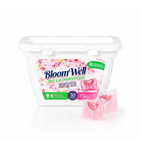 Sweet Peach-3-in-1 Laundry Detergent Pods Bulk Anti Sensitive Laundry Pods Scented Washing Machine Pods Packs