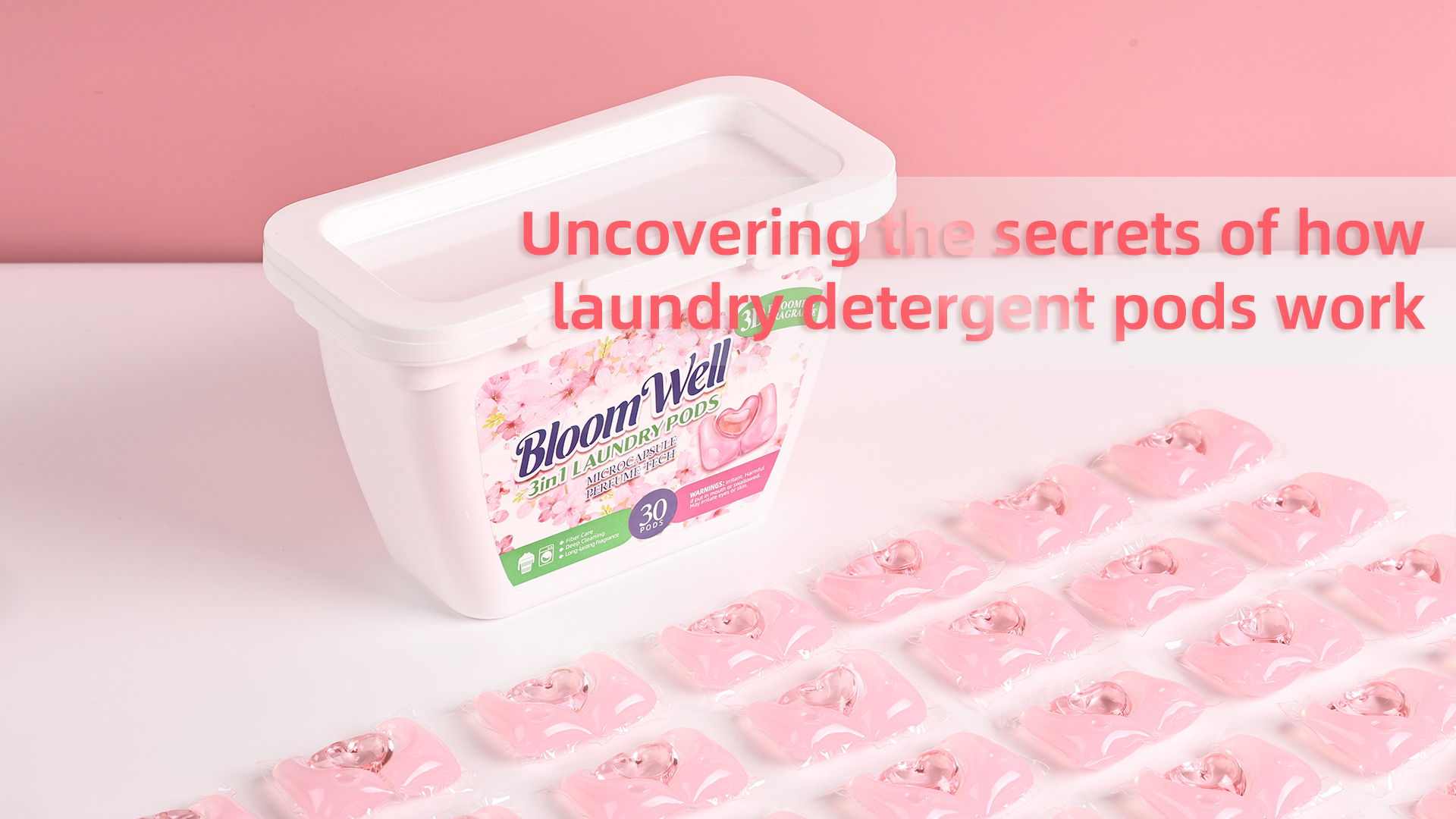 Uncovering the secrets of how laundry detergent pods work