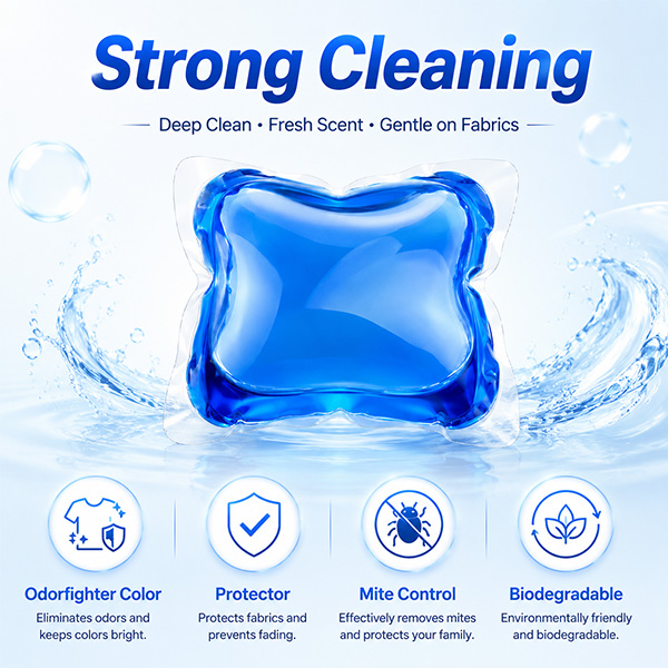 Sakura-All in one Wholesale Private Label Laundry Pods Best Premium Natural Formula for Baby Clothes Washing