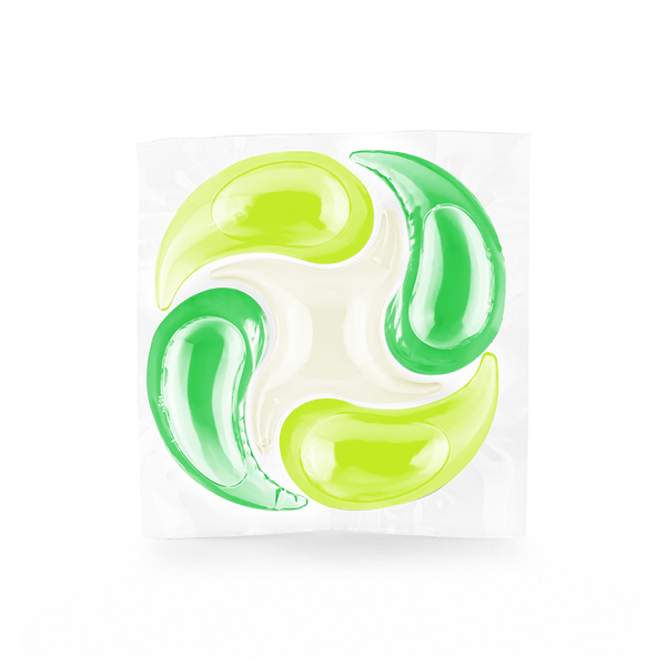 Green Fruit-5 in 1 Best Eco friendly Laundry pod Gel Capsules Pods For Washing Clothes