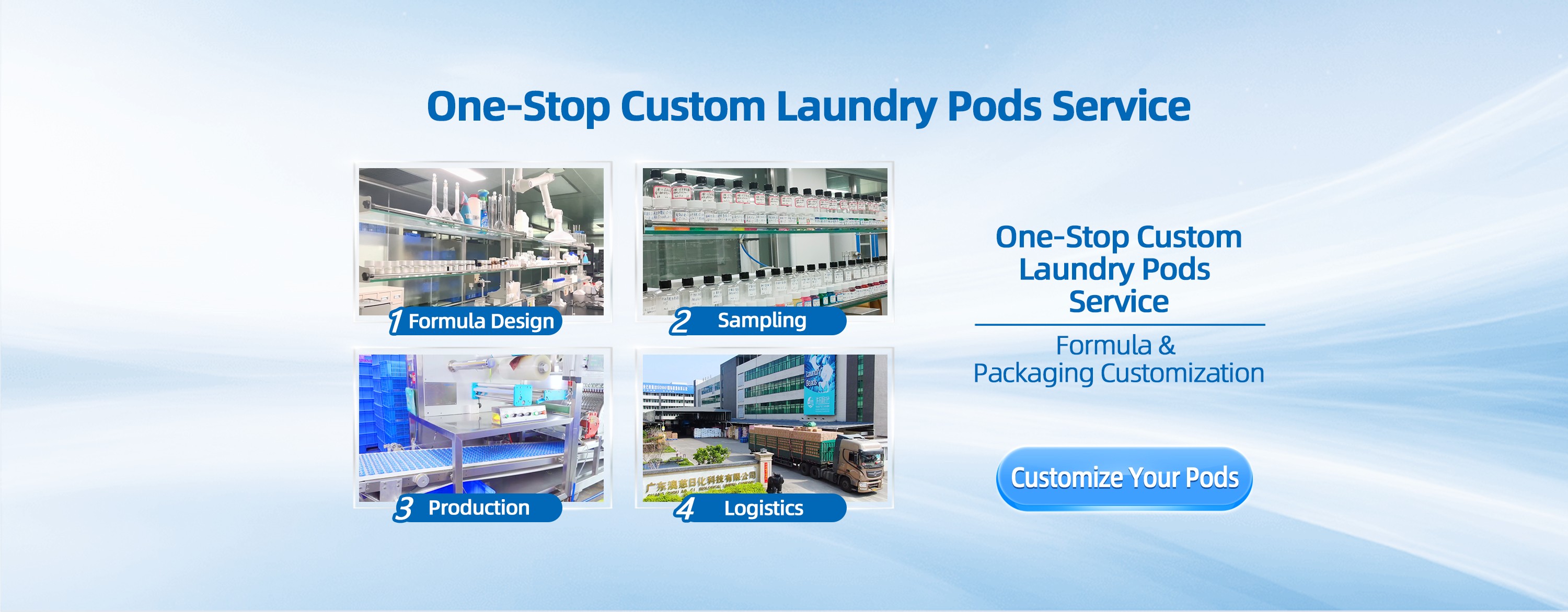One-Stop Custom Laundry Pods Service
