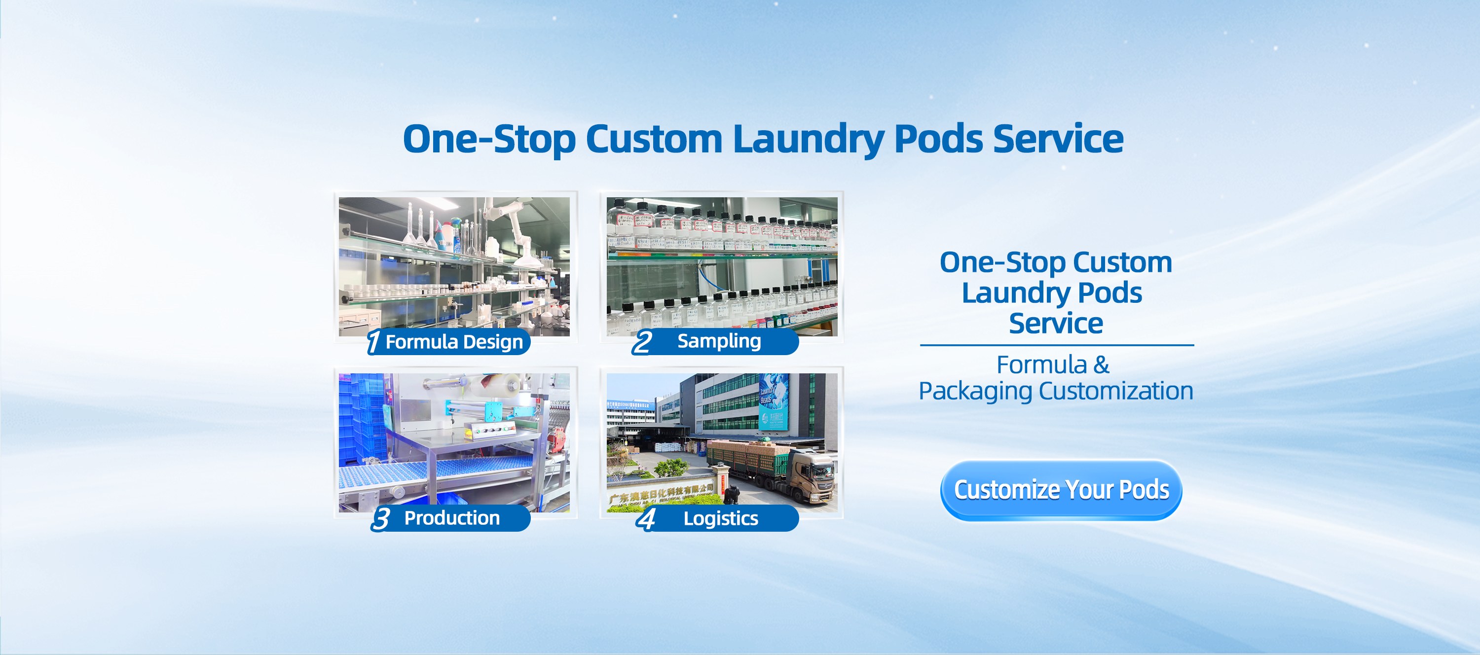 One-Stop Custom Laundry Pods Service