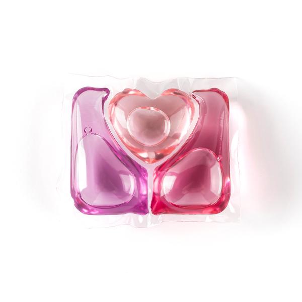 3-in-1 Laundry Detergent Pods Bulk Heart shaped factory custom exclusive formulas and appearances for customers