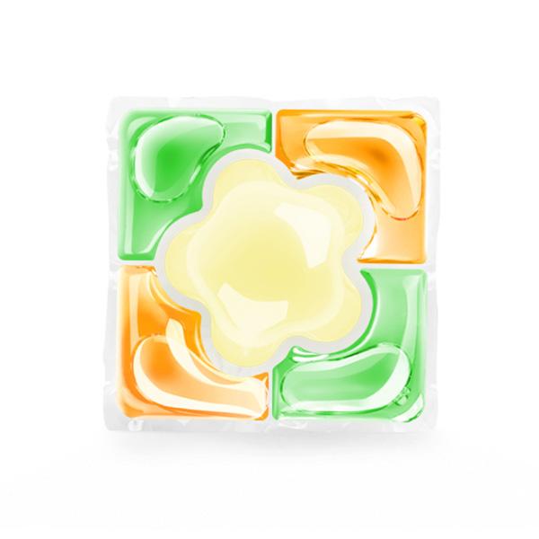 5 in 1 Laundry pod long-lasting fragrance deep cleaning laundry pods lingering fragrance beads