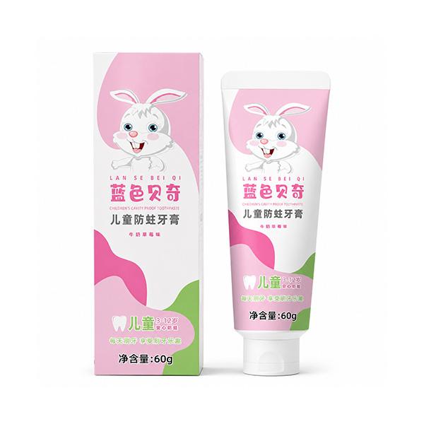 Milk Strawberry Flavor Toothpast