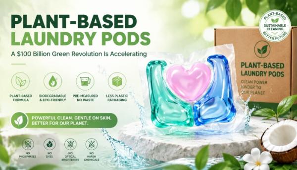 Plant-Based Laundry Pods: A $100 Billion Green Revolution is Accelerating