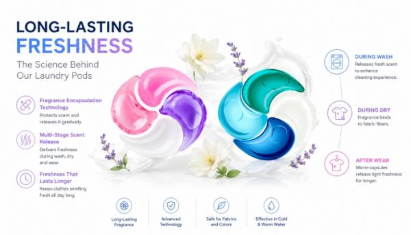 The Science Behind Long-Lasting Fragrance in Laundry Pods
