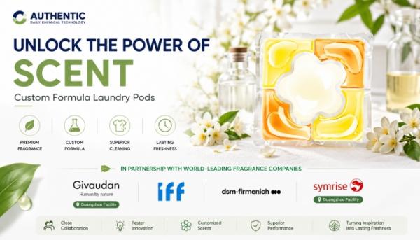 Unlock the Power of Scent: Custom Formula Laundry Pods with World-Class Fragrance Development