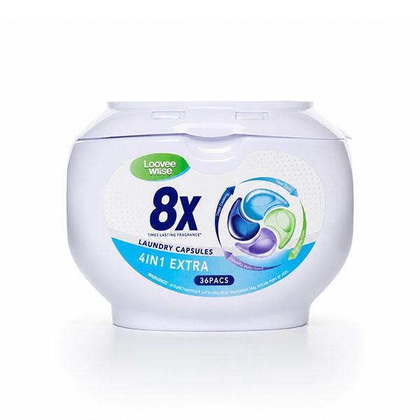 Wholesale Private Label 4 in1 Best Premium Natural Laundry Liquid Detergent Pods for Washing Baby Clothes